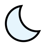 Moon SVG Icon